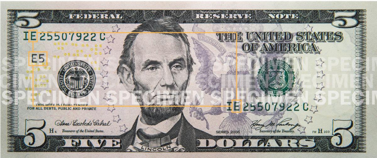 $50 star note sequential bills