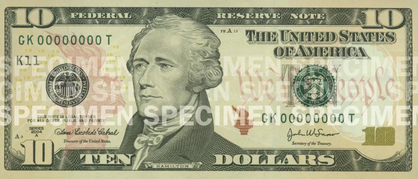 Alexander hamilton 20 dollar bill best sale