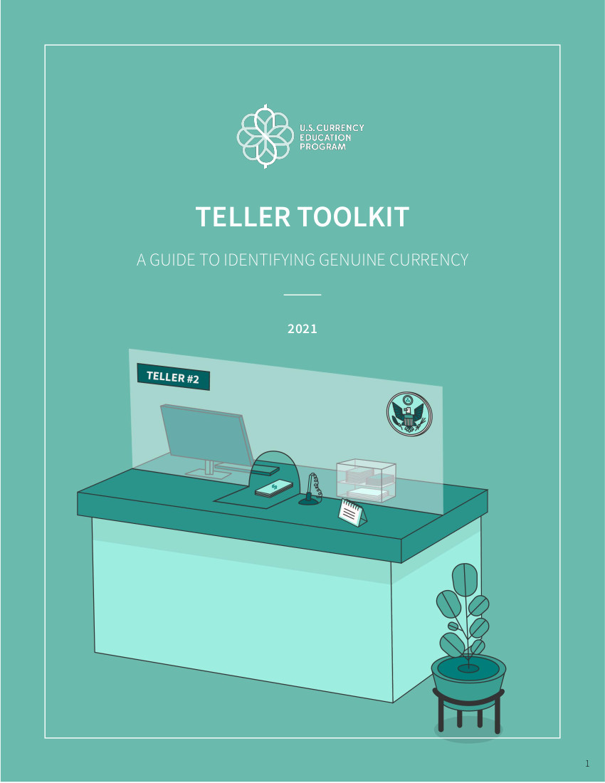 Teller Toolkit U.S. Currency Education Program